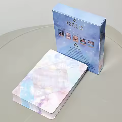 10.4*7.3cm 53 Pcs Oracle Cards Starseed Oracle Deck Spanish Language