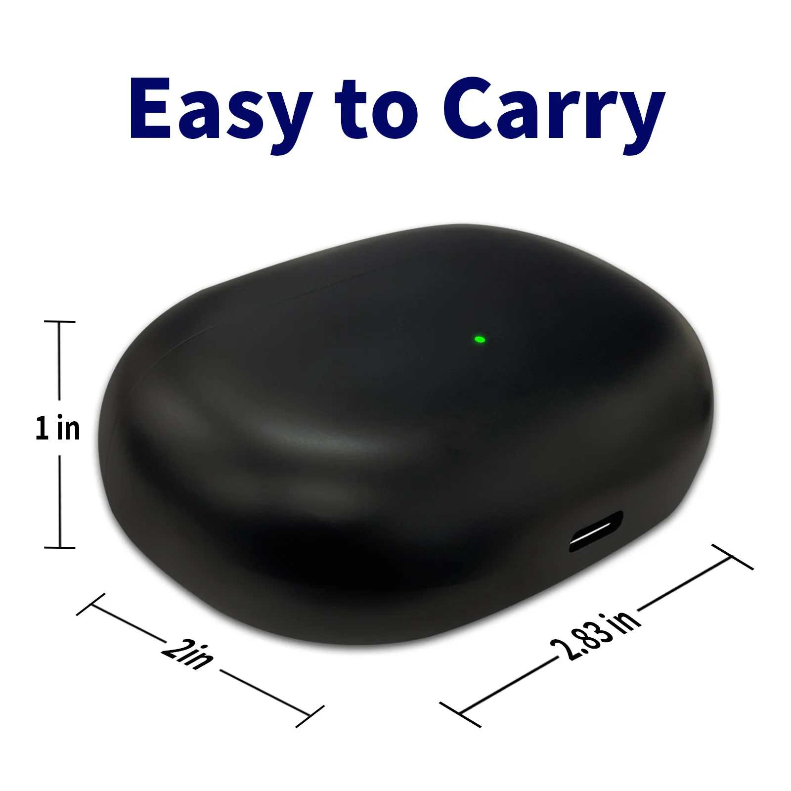 من النوع C 660mAh استبدال Beats Solo Buds شحن العلبة مع صندوق الشحن اللاسلكي Bluetooth Charger Box Bin USB-C بطارية حصرية طويلة المدى وكبيرة للسياحة في الهواء الطلق