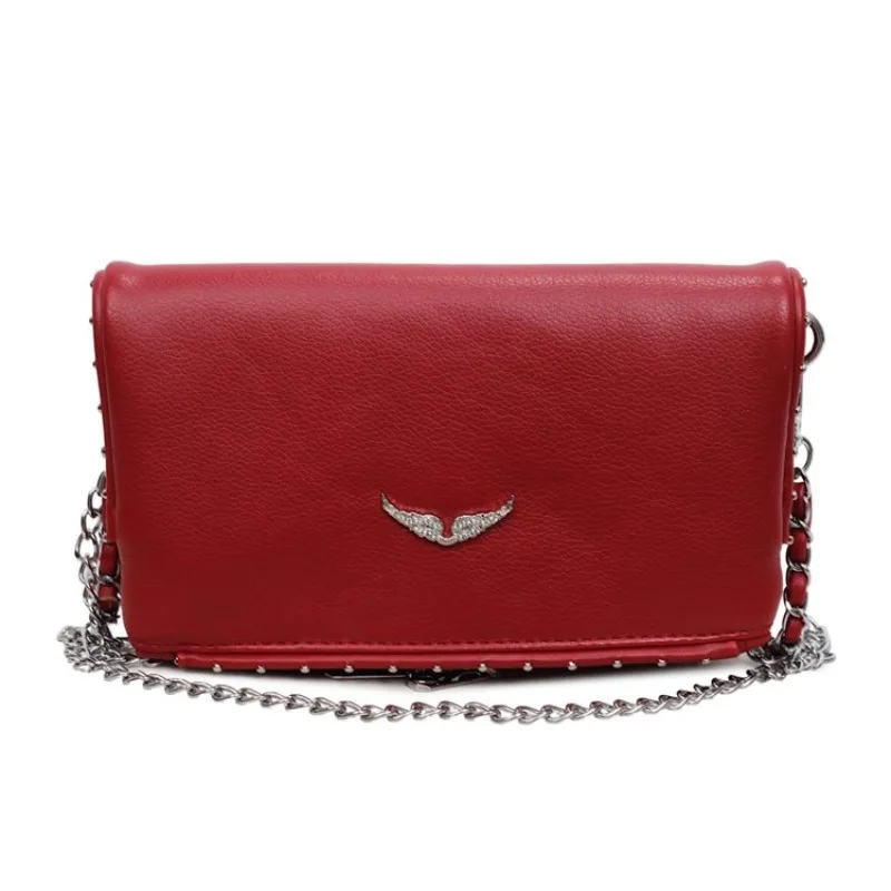 Trendige Kettenumschlagtasche im koreanischen Stil – Damen-Umhängetasche unter den Armen, modische Umhängetasche, schick und vielseitig