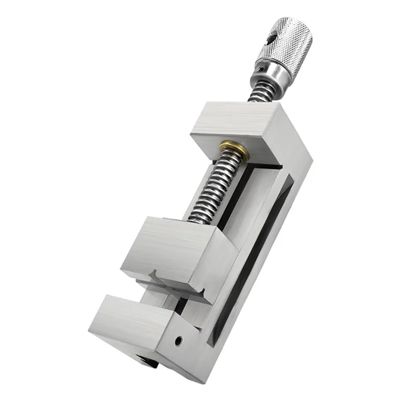 High Precision Flat Nose Pliers Grinder Vice Stainless Steel Fixture Manual Industrial Right Angle Bench Clamp Heavy Duty Kit
