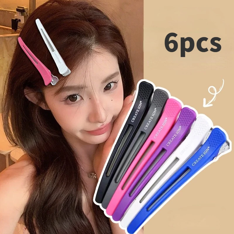 

Alligator Hair Clips Hairdressing Clamps Claws Section Clips Barber Crocodile Hairpin Salon Styling Tools Hair Accessories