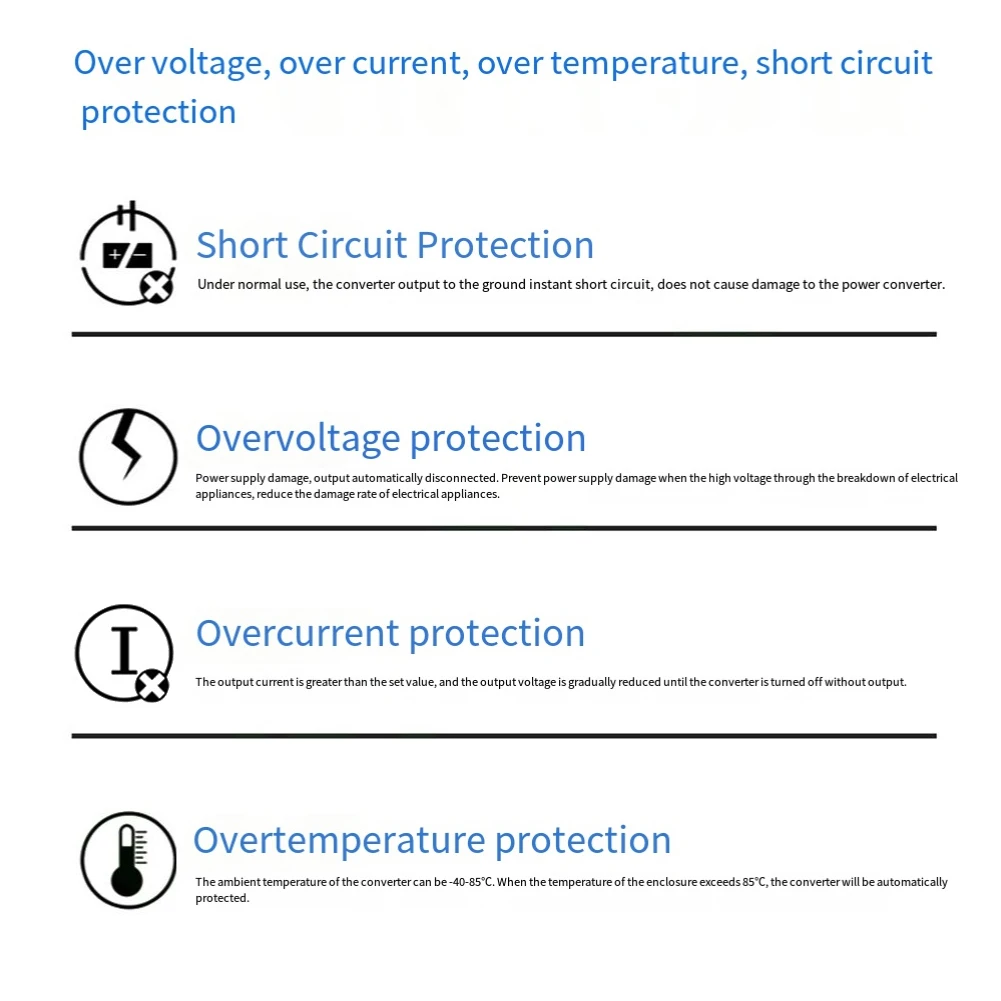 720W Step-Up Module 12V To 24V Regulator Outdoor Application Voltage Accuracy 1.5 High Efficiency 95 Load Regulation Rate 0.2