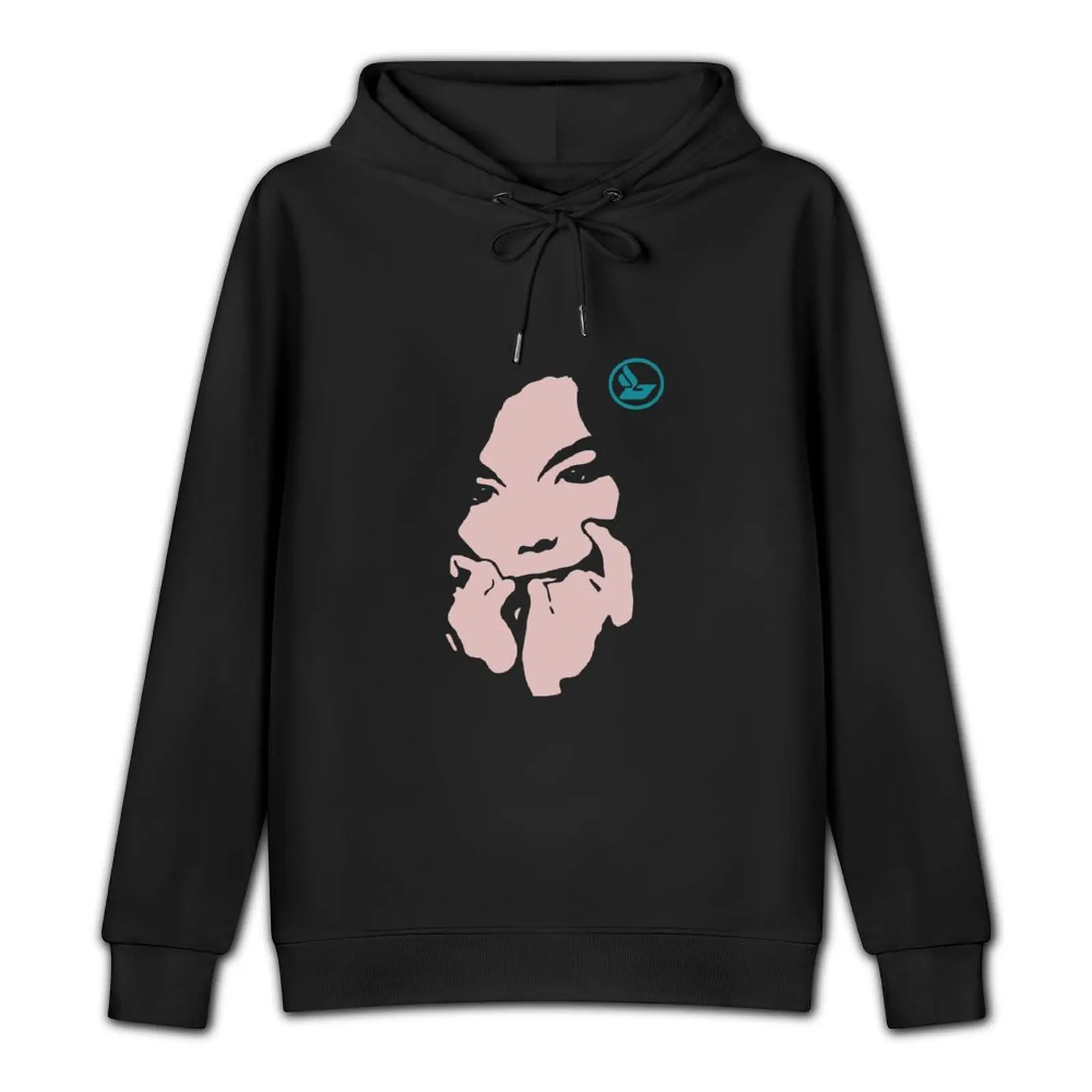 Retro Bjork Face Logo Post (Pink) Pullover Hoodie men clothes mens clothes men's coat new hoodies and sweatshirts