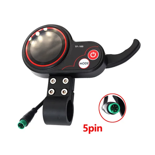 Imagen 2 del producto Para scooter Eléctrico Kugoo Kukirin M4 /M4 Pro Part5Pin 6Pin48V 36 16A20A controlador y pantalla de acelerador TF-100