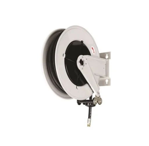 Auto Car Fuel Grease Washer Air Hose Reel High Pressure Cleaner Retractable 3/4 1inch for Petrol Service Equipment
