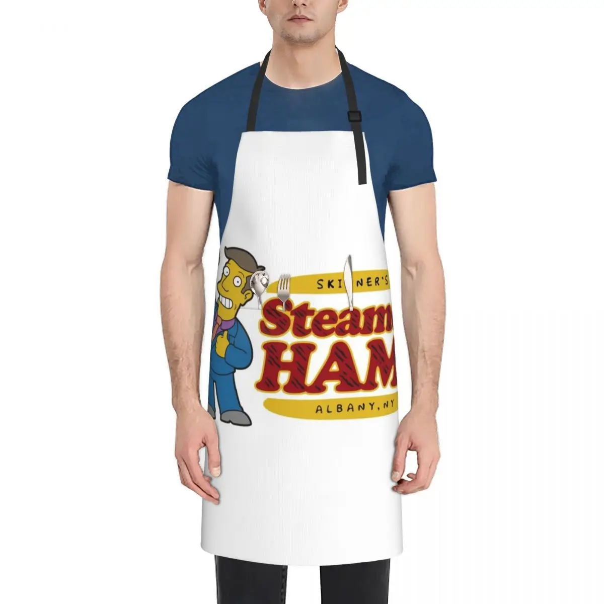 

Skinner's Steamed Hams Apron professional hairdressing Kitchen on the wall christmas kitchen Men's Kitchen Apron