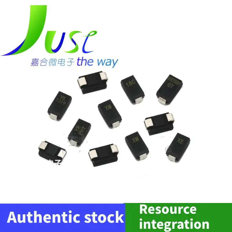 

Chip mounted TVS transient suppression diode SMA DO-214AC SMAJ22A 24 28 30 33 36 40 43CA bidirectional/unidirectional