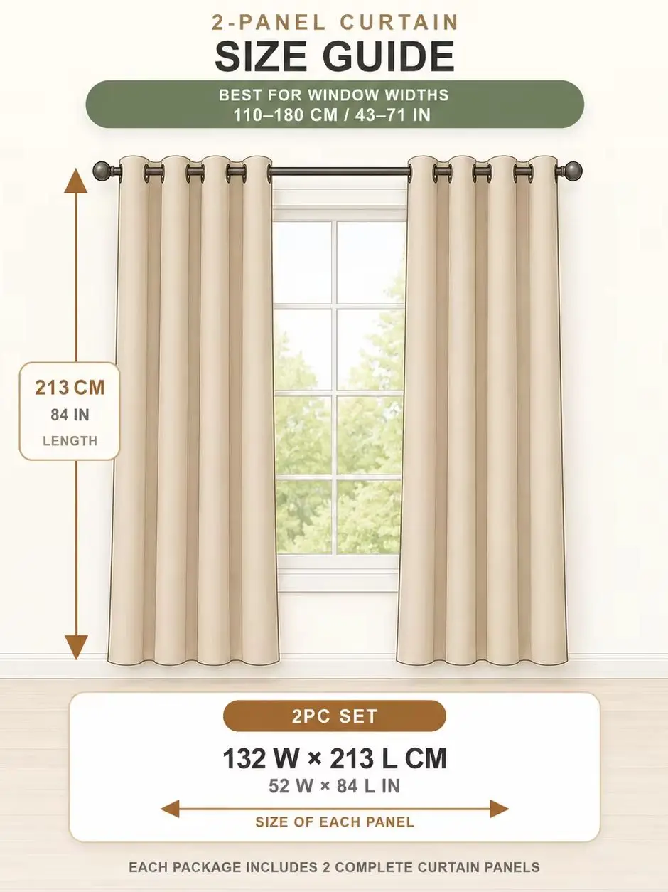 2 Panels Luxury Embroidered Double Layer Curtains, European Style 3D Floral Romantic Lace Embroidery, Fabric And Sheer Integrated Design, Blackout Curtains for Living Room Bedroom, Compatible with French, American, Suitable for Balcony, Home Office