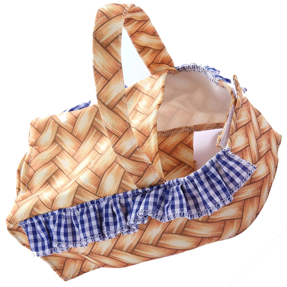 

Funny Basket Pet Dog Costume Acrylic Fiber Clothes for Halloween Christmas Festival Cosplay Outfit Pet Costume