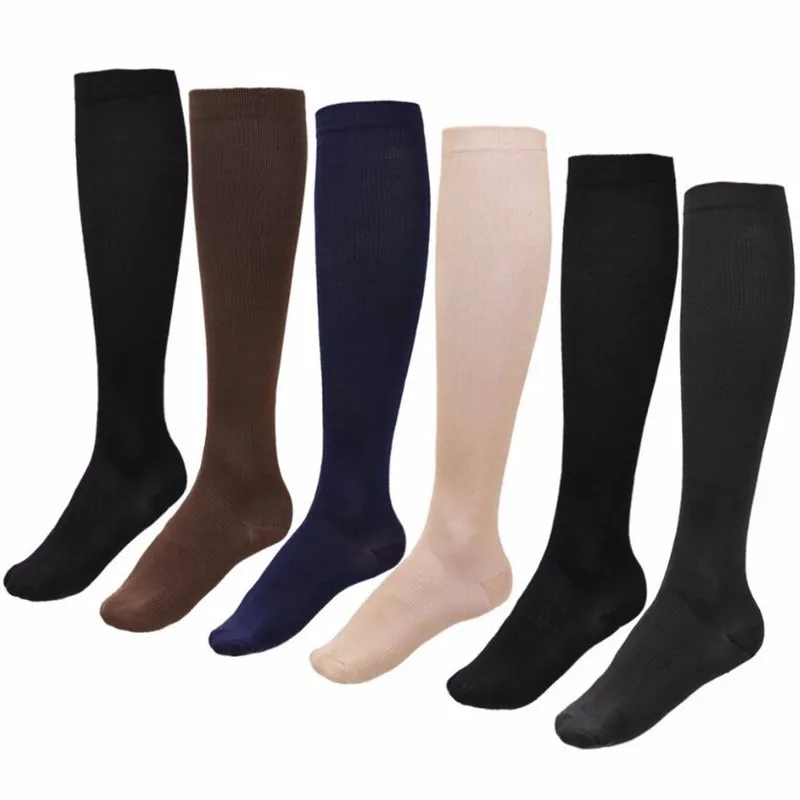 

Compression Socks 15-20mmHg To Prevent Varicose Edema Anti Fatigue Elastic Socks Men's Sports Gym Running Hiking Leg Protection