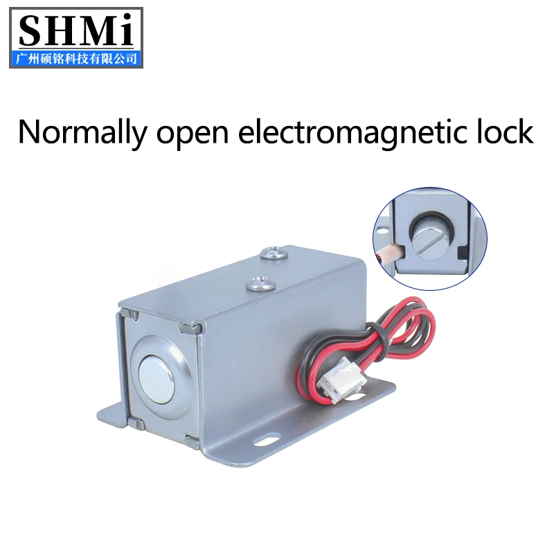 

LY01F small electromagnetic lock, power on lock, DC12V24V electric control lock, power off reset electromagnet