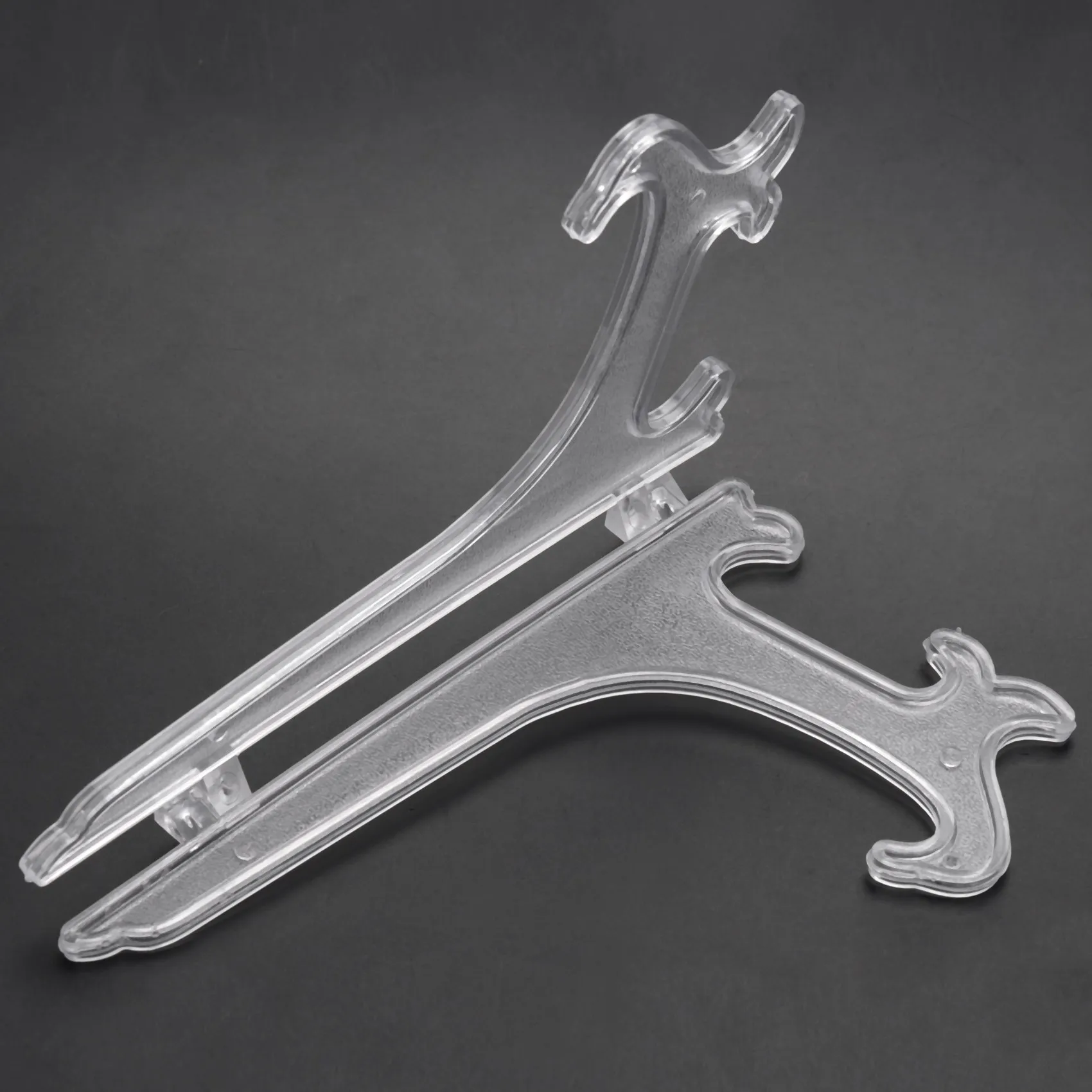 Transparent 7" Display Easel Stand Plate Bowl Picture Frame Photo Pedestal Holder