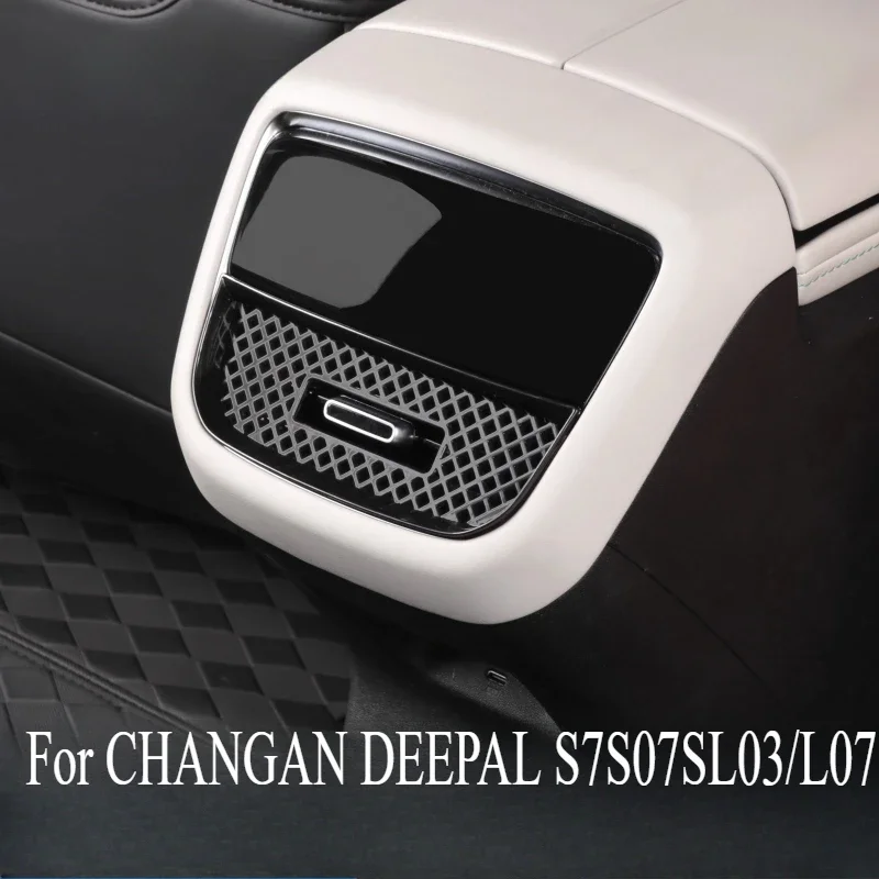 Rear Air Conditioner Trend Protection Cover Anti-foreign Object Car For CHANGAN DEEPAL S7S07SL03/L07 Decoration Accessories