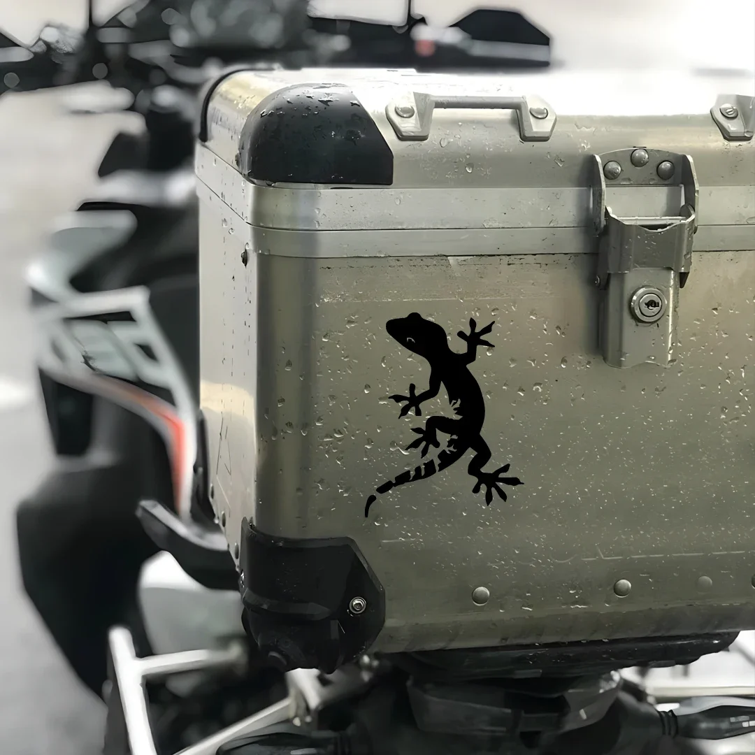 Strolling Gecko Pickup Truck Window Glass Vinyl Sticker Waterproof Offroad Body Pattern Motorcycle Mod Decal