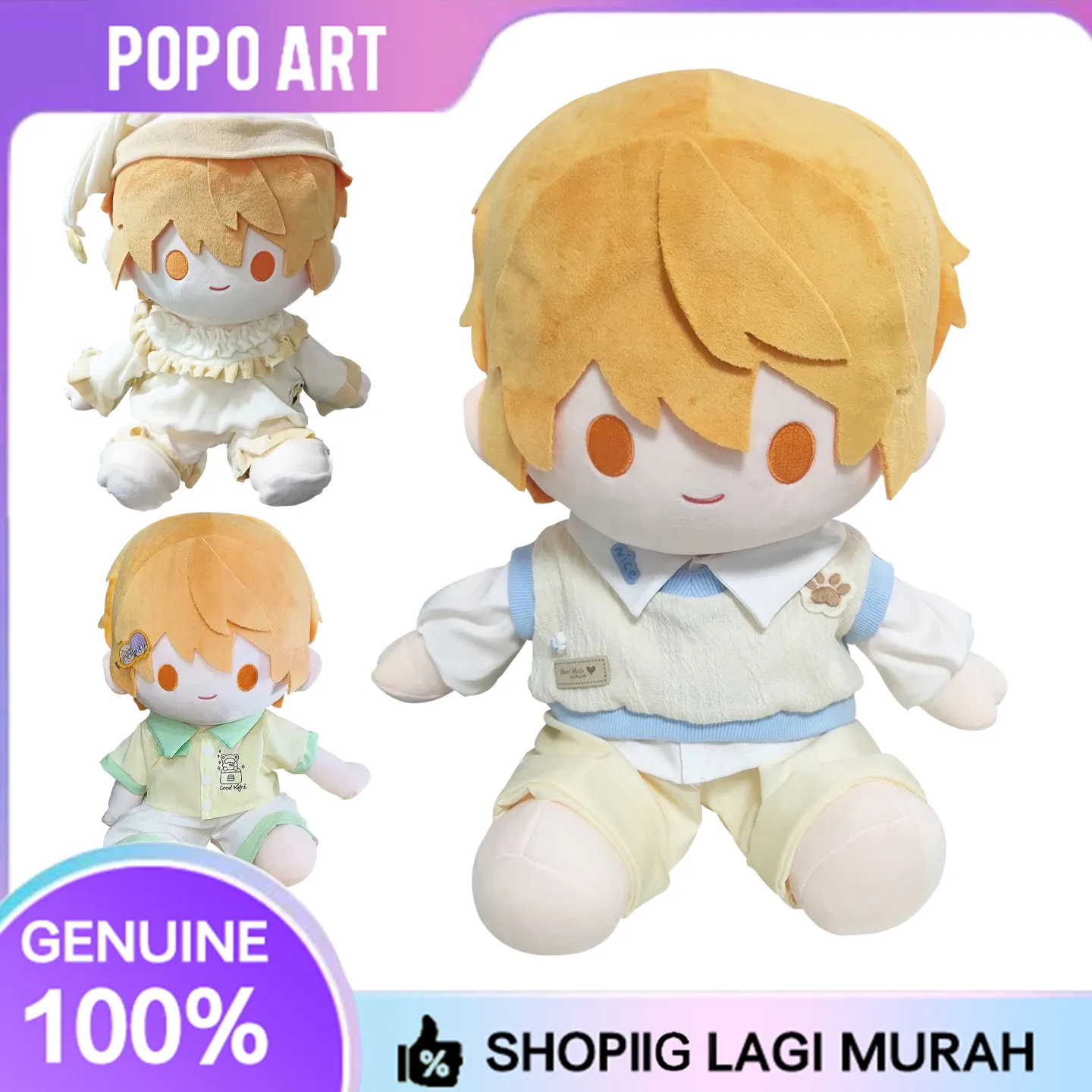 TENMA TSUKASA Sitting Posture Cartoon Figure Idol Game Plushie Figure 40CM Anime Cosplay Cute Figures Dress UP Mascot Pillow