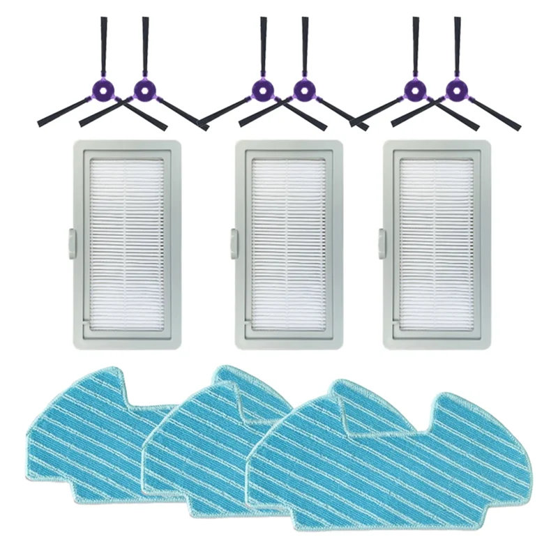 قطع غيار بديلة لمرشح الفرشاة الجانبية لميديا I5young I9EYE قطع غيار مكنسة كهربائية كنس مرفق-A58E