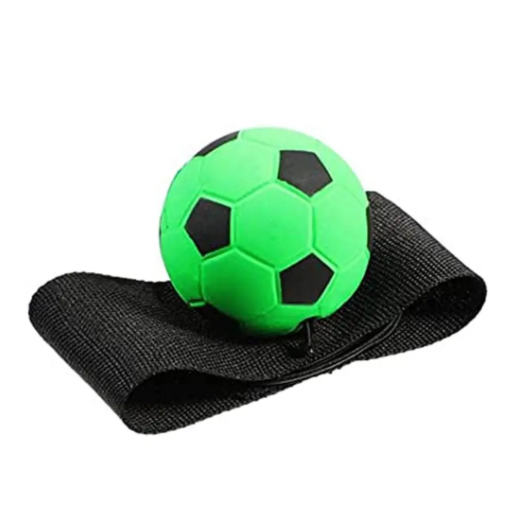Kids Toys Elastic Return Sponge Ball Nylon String Game Exercises Rubber Hand Ball Kids Toys Wrist Bounce Ball Outdoor