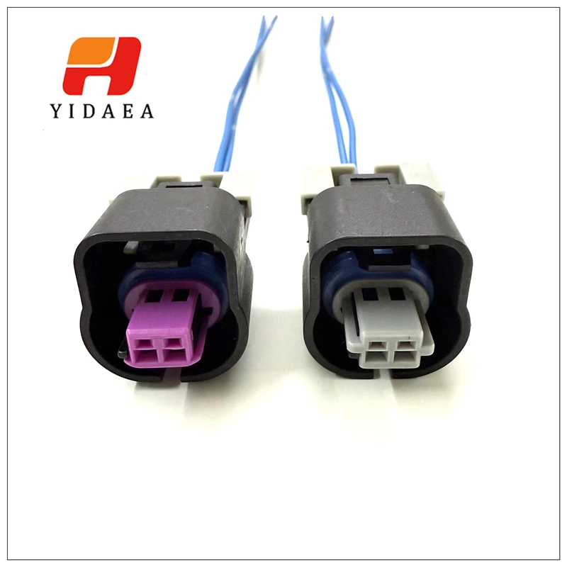 15336004 15355319 Conector automotriz Delphi 2 Way GT 150 Centerline para válvula solenoide VVT de admisión y escape del árbol de levas