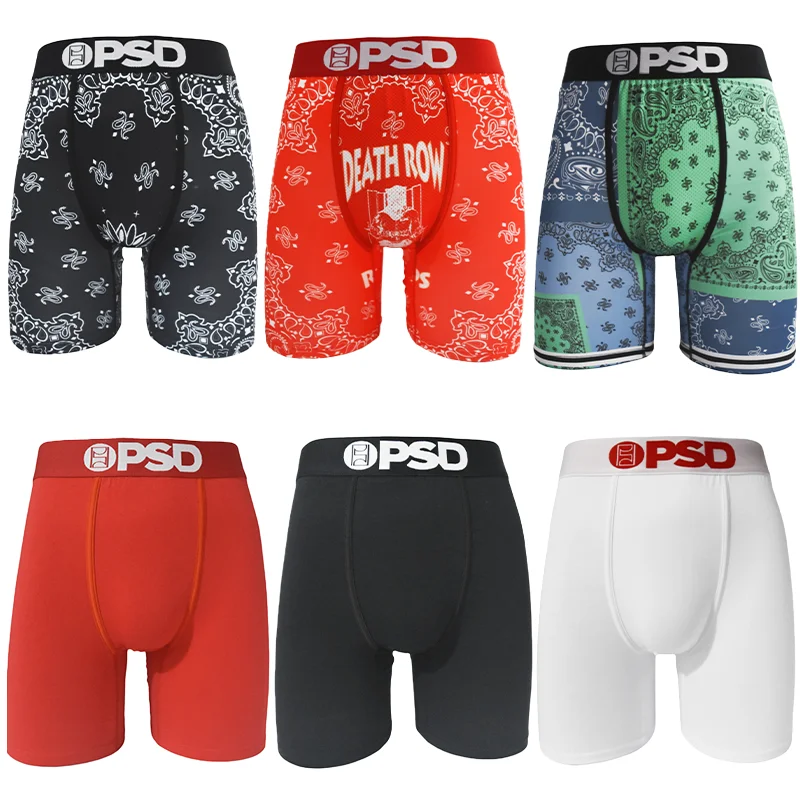 5pcs sexy men's underwear boxer shorts fashion men's panties banana print men's underwear sweatpants beach pants