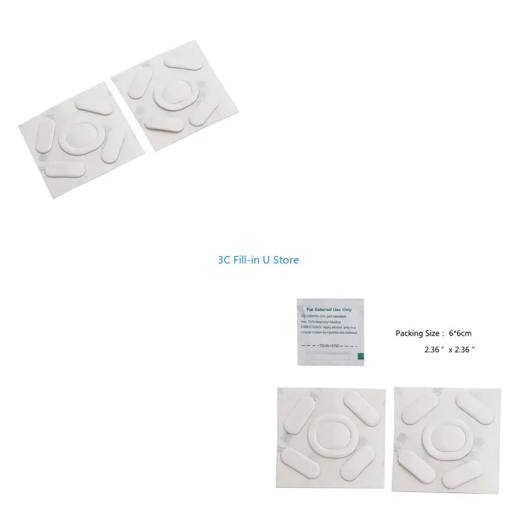 

G8TA 2Pack Mouse Skates for G102 Mouse Feet Pads Replacement Feet