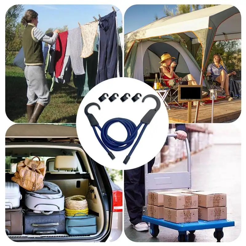 Camping Clothesline Laundry Drying Lines Camping Car Clothes Lines Portable For Travel Car Clothes Lines Laundry Drying Lines