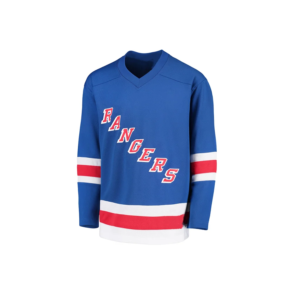 24-25 Adult New York North American Hockey League Jerseys Training Jerseys Sports Jerseys With Long Sleeves 86 Number Shesterkin