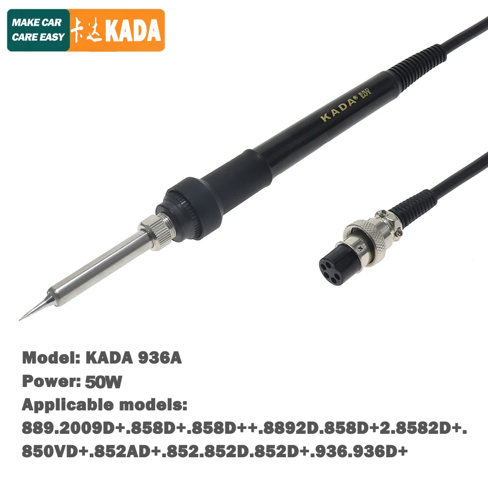 KADA 936A Soldering Iron Handle 50W Universal 936 936D 852D Soldering Stations Electric Irons 5 Holes Interface Welding Station