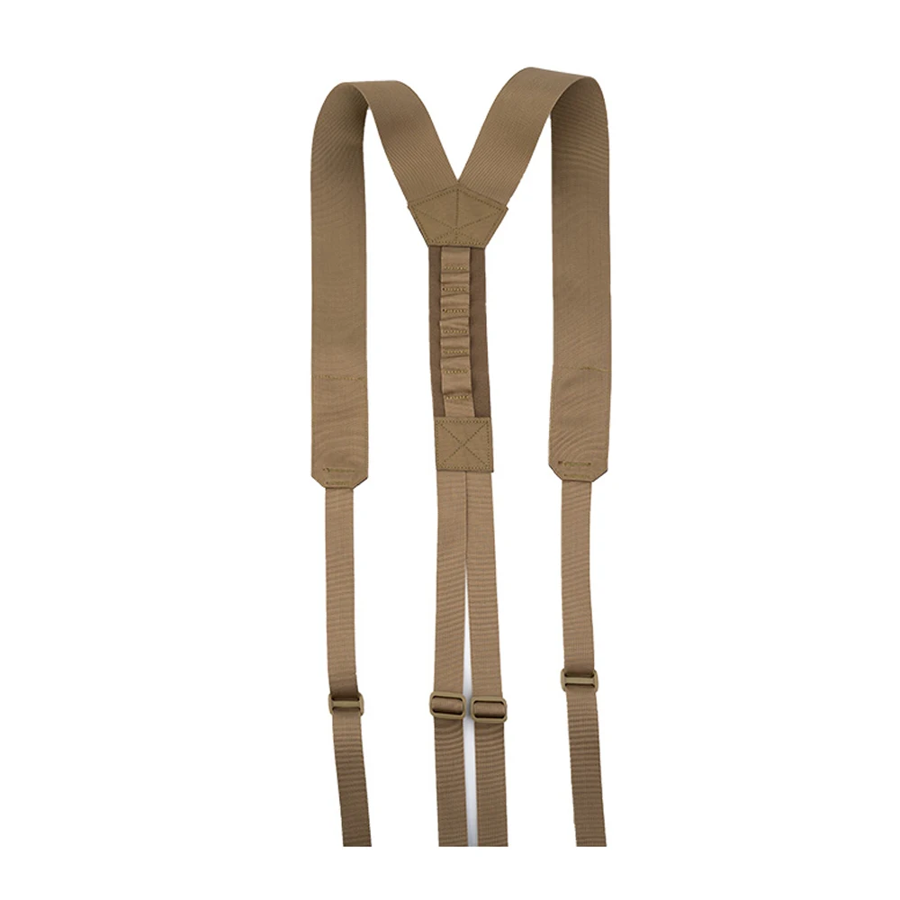 ยุทธวิธี MOLLE สายคล้องไหล่ Heavy Duty เข็มขัดเอว Y-Type Suspenders เอวซีลสายรัดฟังก์ชั่น Harness