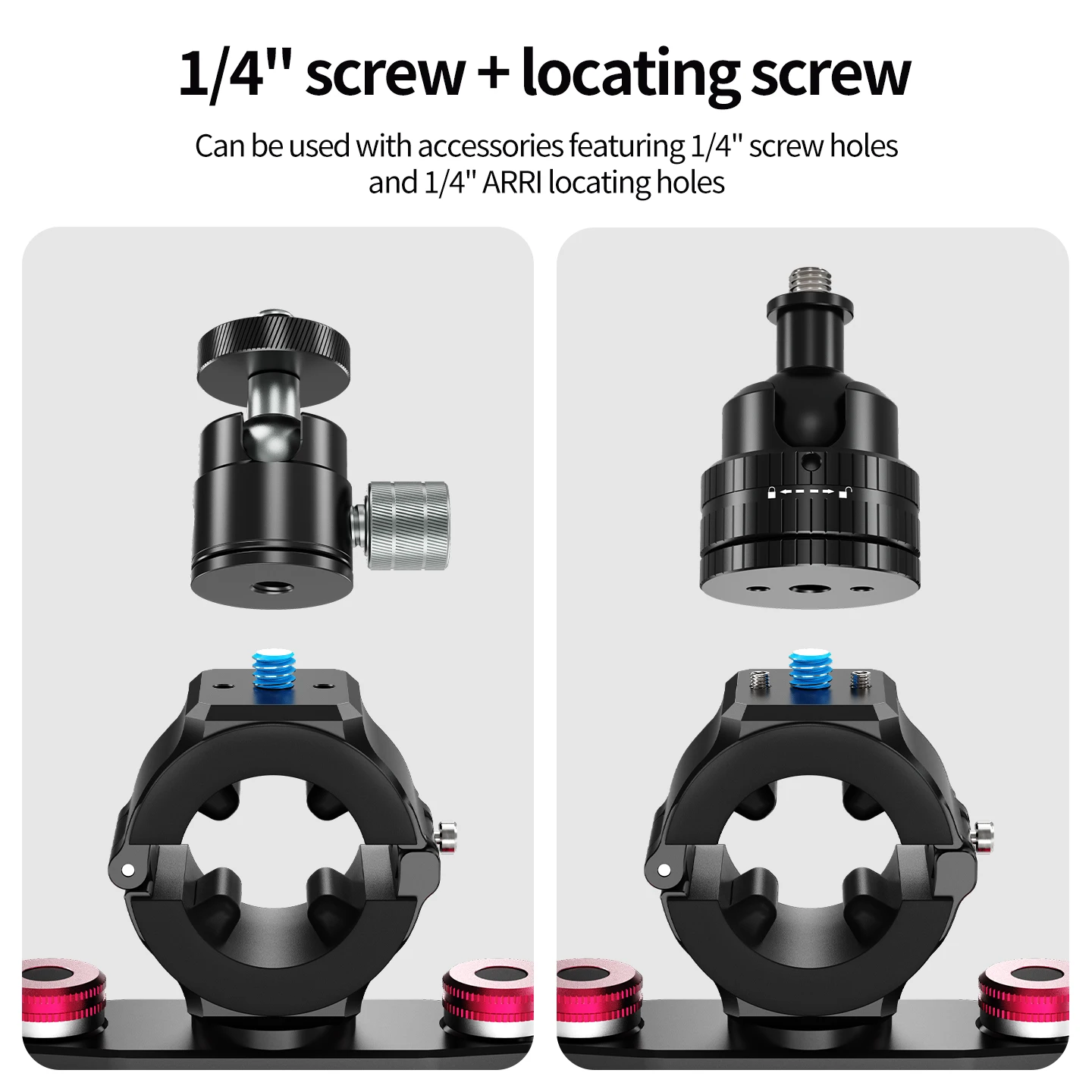 Kamera-Selfie-Stick-Clip für Rucksack-Schultergurt – Schnellverschluss-Halterung für Insta360 GoPro DJI Action – Freihändige Fotografie – Detail 12