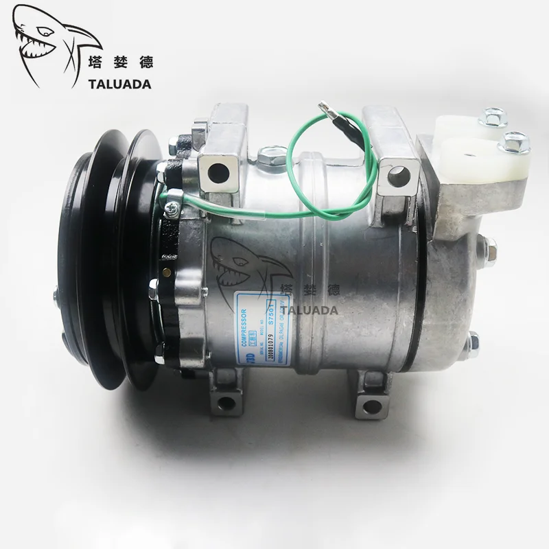 For Komatsu Air Conditioning Compressor Aircon Compressor Engine Air Compressor High Quality Hot Sale Excavator Parts 200801079