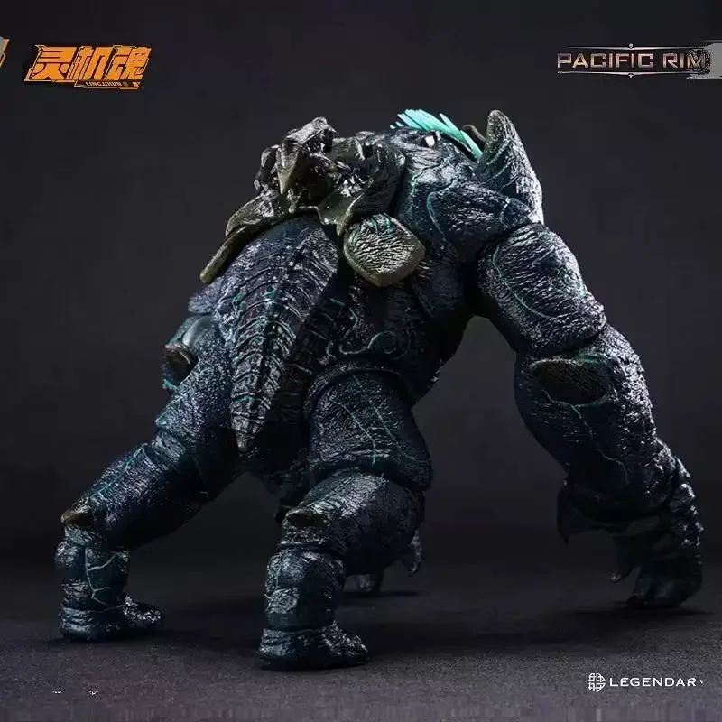 【Pré-venda】 LING JIHUN Original Pacific Rim kaiju Leathback 9,5 polegadas 24 CM Figuras de ação Coleção de brinquedos para presente