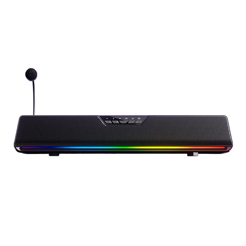 GS6Pro Desktop Gaming Speaker Microphone Home Computer Wired Bluetooth Desktop Game Audio