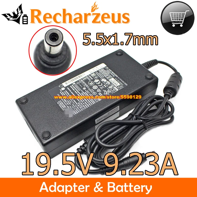 

Genuine For Delta ADP-180MB K Power Adapter 19.5V 9.23A 180W Laptop Charger 5.5x1.7mm tip For Acer Gaming Notebook