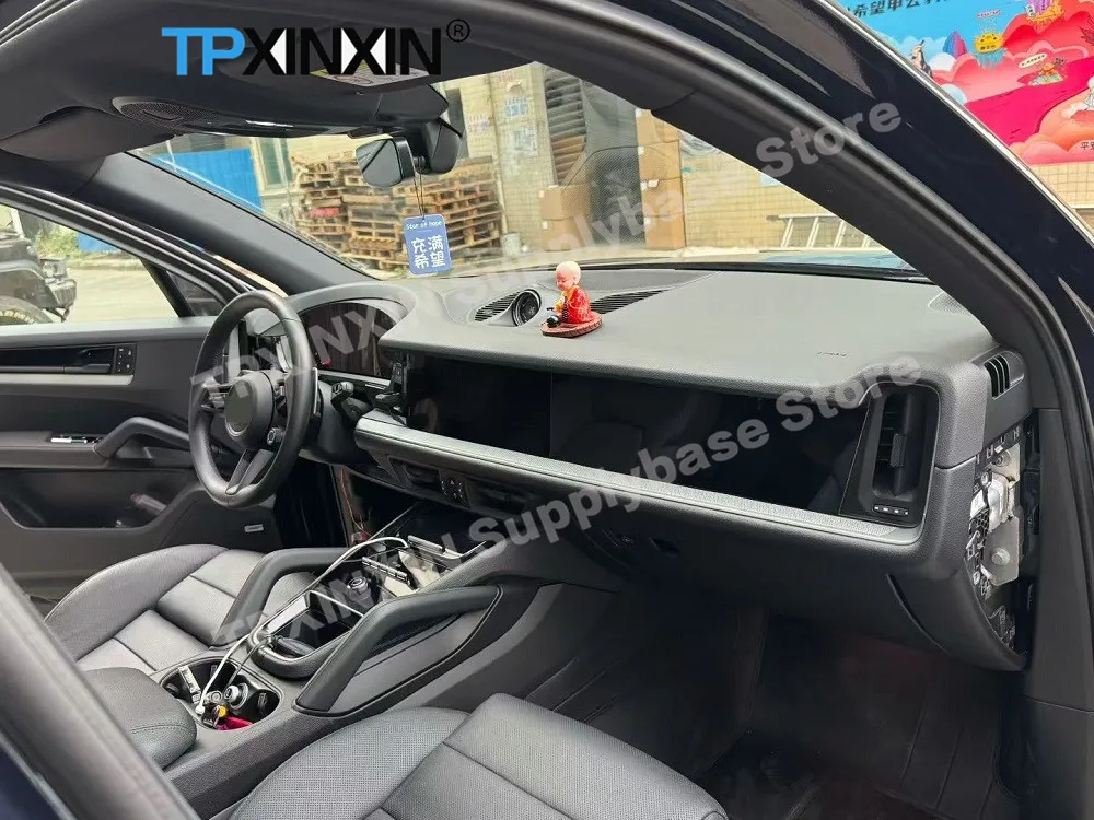 For Porsche Macan 2018~2025 Co-pilot Entertainment Android 15 New Style Touch Screen Multimedia LCD Display
