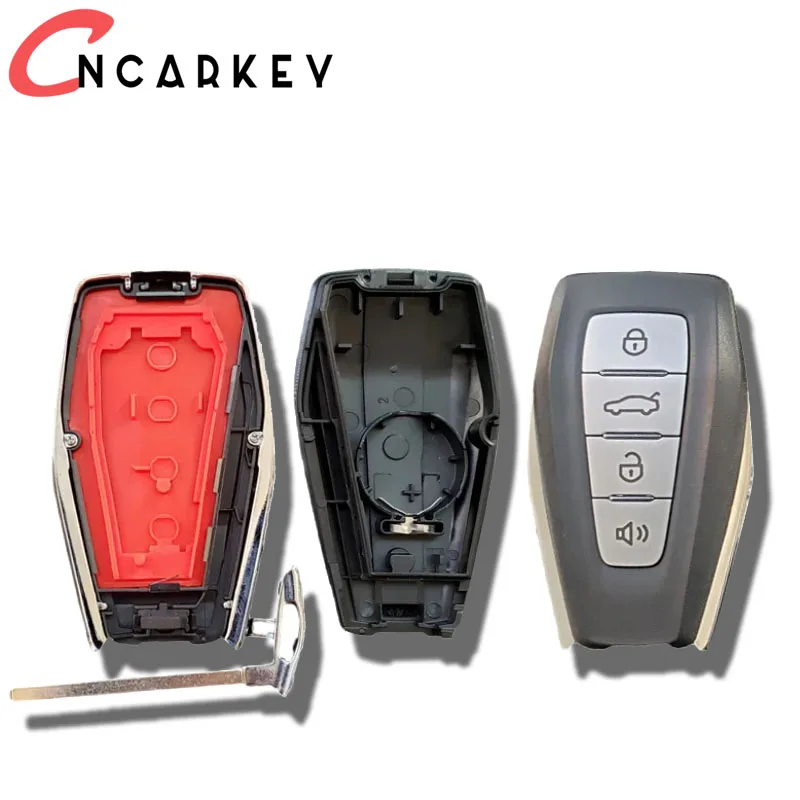 Geely Original For Okavango Azkarra Atlas Coolray Monjaro KX11 Emgrand X7 X3 S1 Car Keyless Smart Remote Key Case shell 4Przyciski