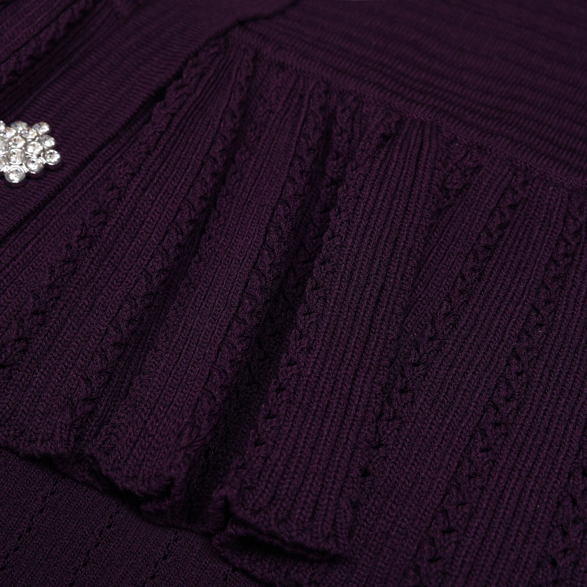 Abito estivo a maniche corte lavorato a maglia con scollo tondo da donna alla moda di alta qualità, vestibilità slim e dimagrante, con copertura sui fianchi