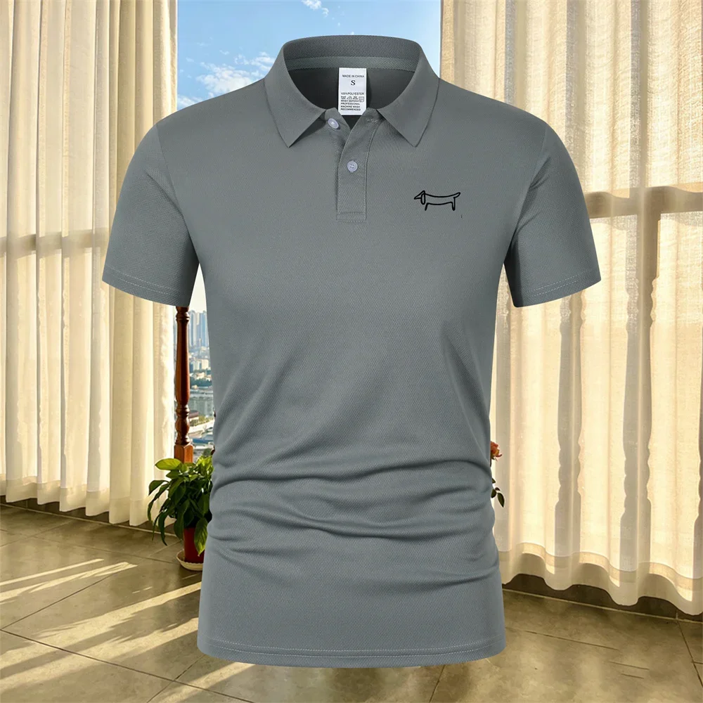 High Quality Breathable Men Polo Shirts Casual Solid Color Short Sleeve Polo Shirt For Men/Women Summer Desiger Gift Clothing