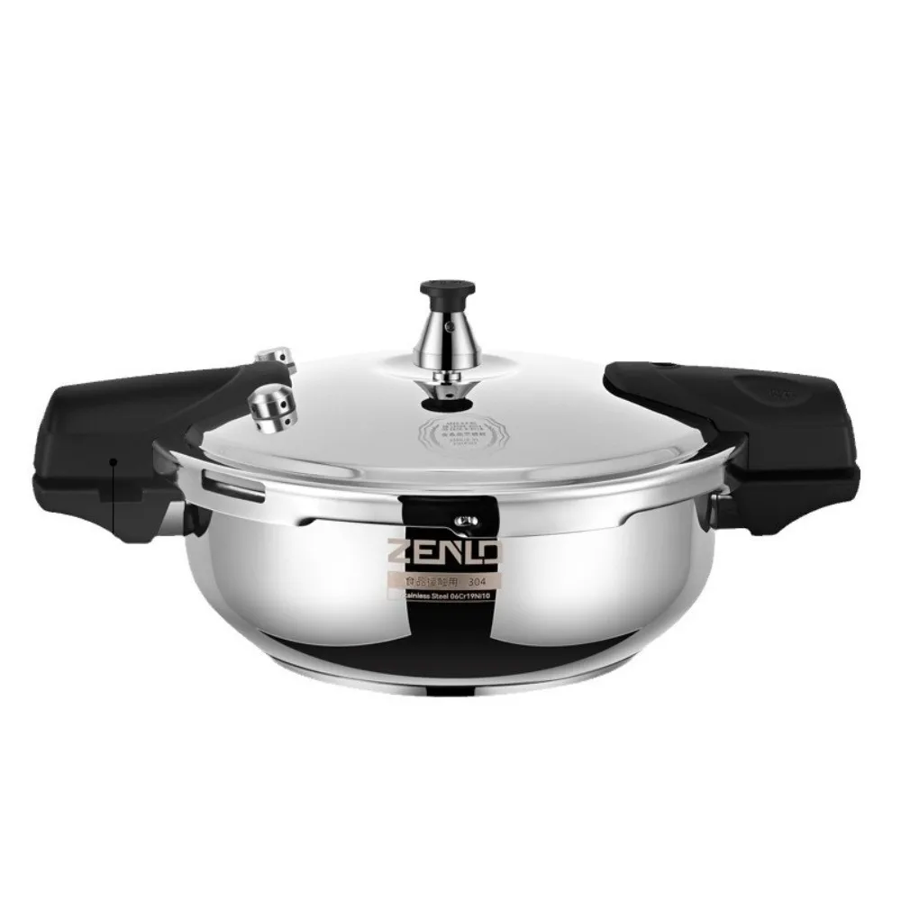

Multi-purpose 1.8L High Pressure Cooker Stainless Steel Explosion-Proof Rice Cooker Uncoated Gas Cooker Pot Kitchen Cooking Tool