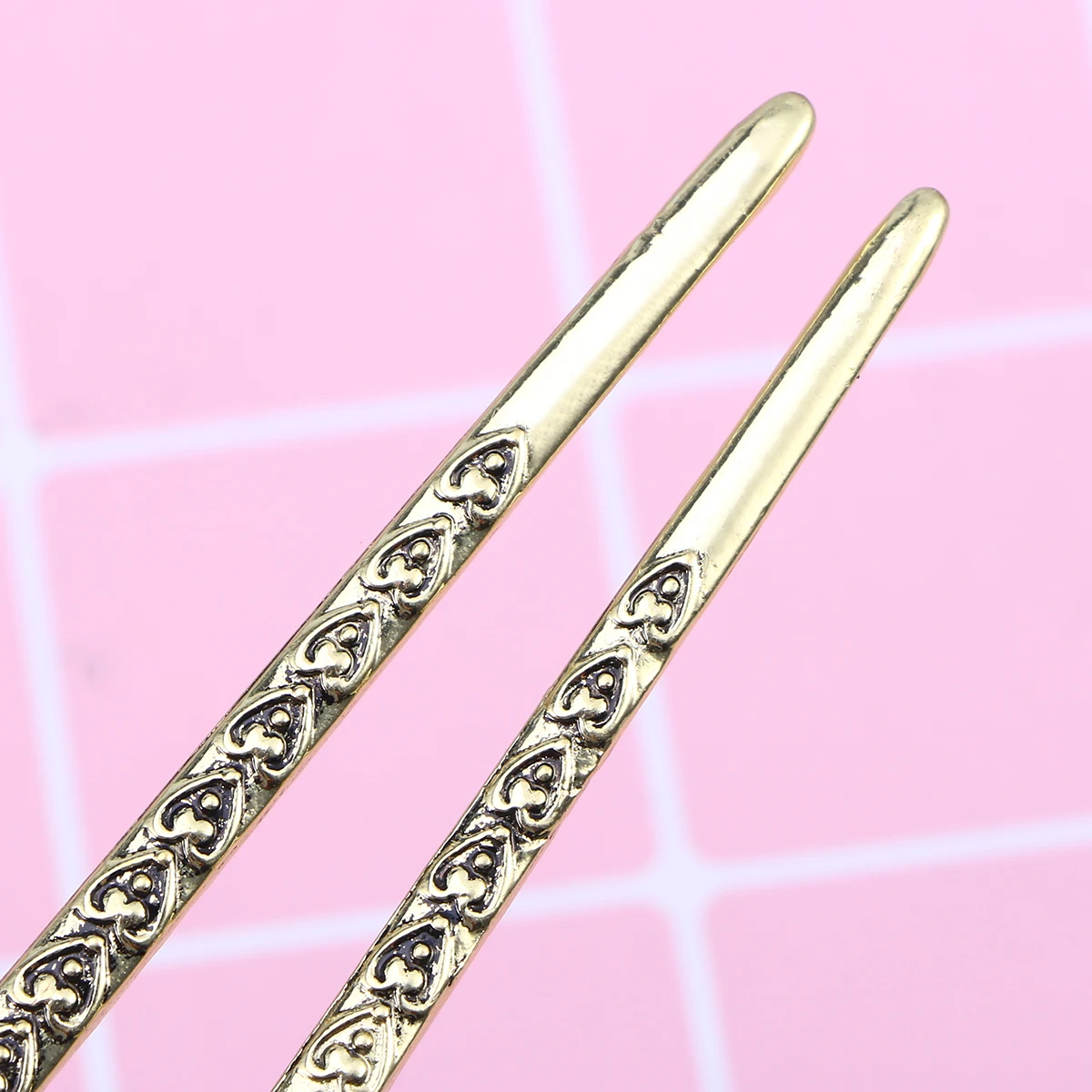 

Double Prong U Shaped Hair Pin Crystal Chignon Hairpin Colorful Stylish Hairstyle Accessory for Party Wedding Banquet