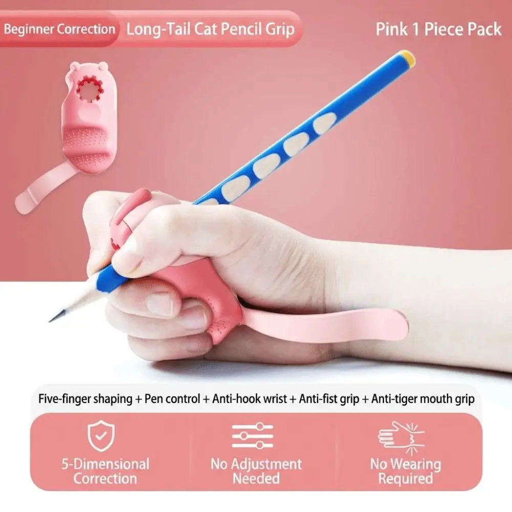 Correct Hook Wrist Posture Pencil Grips Comfortable Convenient Wrist Posture Corrector Learning Aid Wrist Straightener
