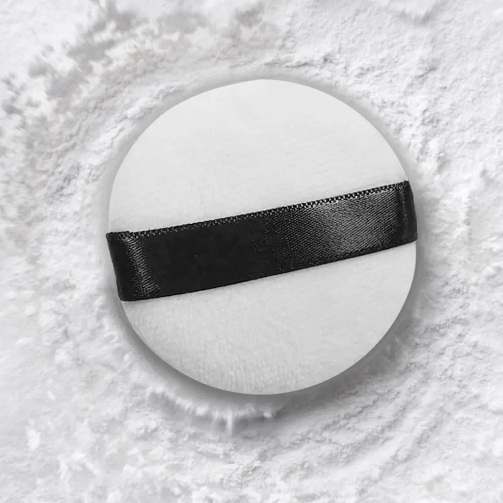 

Puff Sieve Packing Container Portable Round Travel Makeup Jar Loose Powder Pot Empty Powder Case Plastic Cosmetic Container