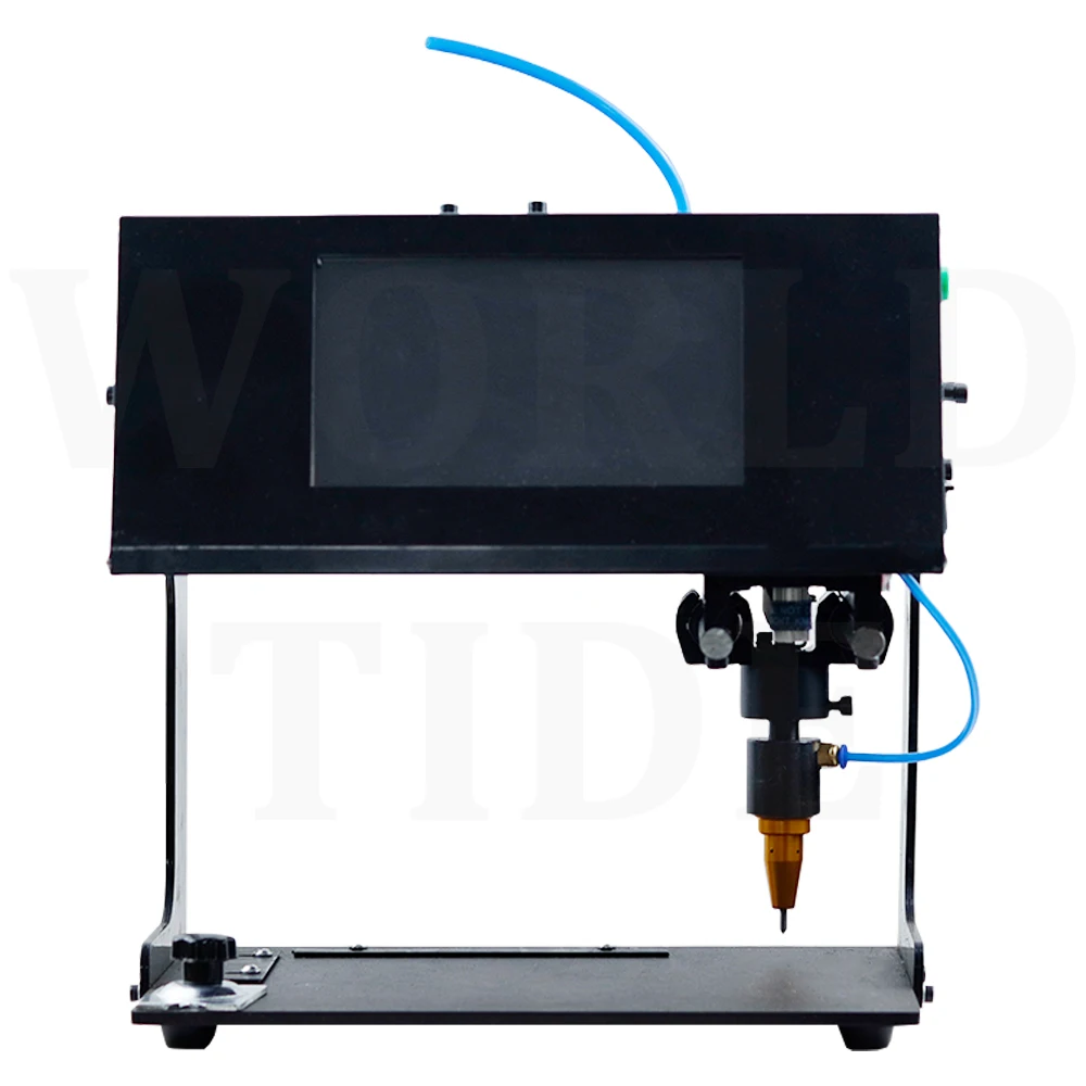 Nameplate Metal Marking Machine Pneumatic Electric Engraver Touch Screen Nameplate Marker Chassis Number Plotter