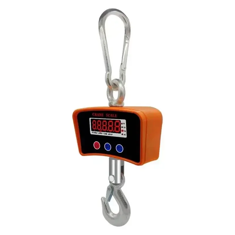 

Veidt Weighing OCS-B1 300kg Hanging Crane Scale Wireless Digital Crane Scale With Hook With Large Screen