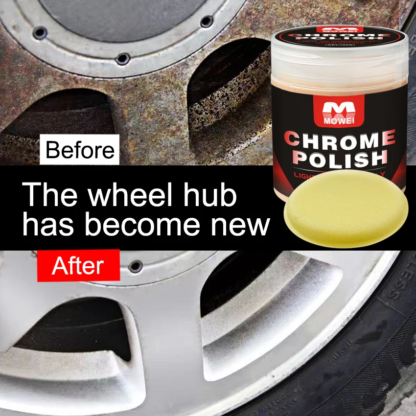 Chrome Restore High Hardness Diamond Polish Paste Oxidation Repair Refurbishment For Car Window Metal Removal