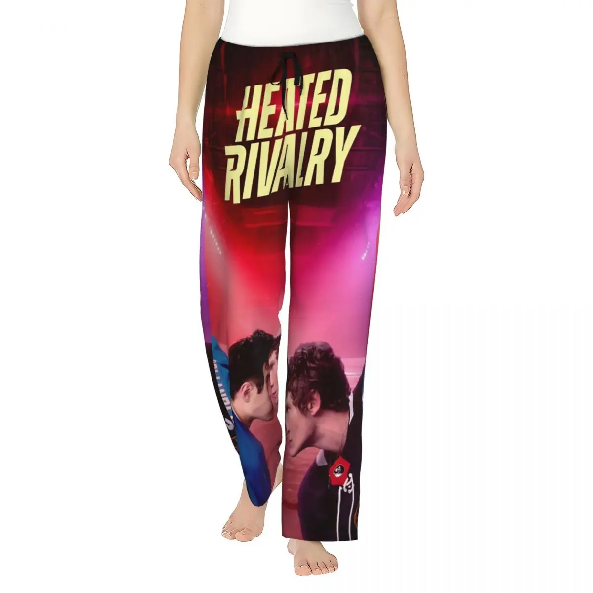 Heated Rivalry Ladies Loungewear pants with Pockets Canadian Sports Romance Pajama Pants Home Pajama Bottoms