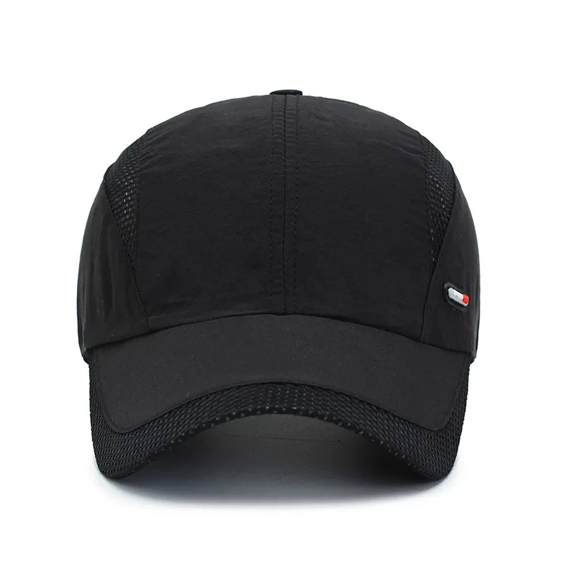 1PC Unisex Breathable Mesh Baseball Cap Adjustable Quick-Dry Sports Hat Sun Protection Outdoor Trucker Cap