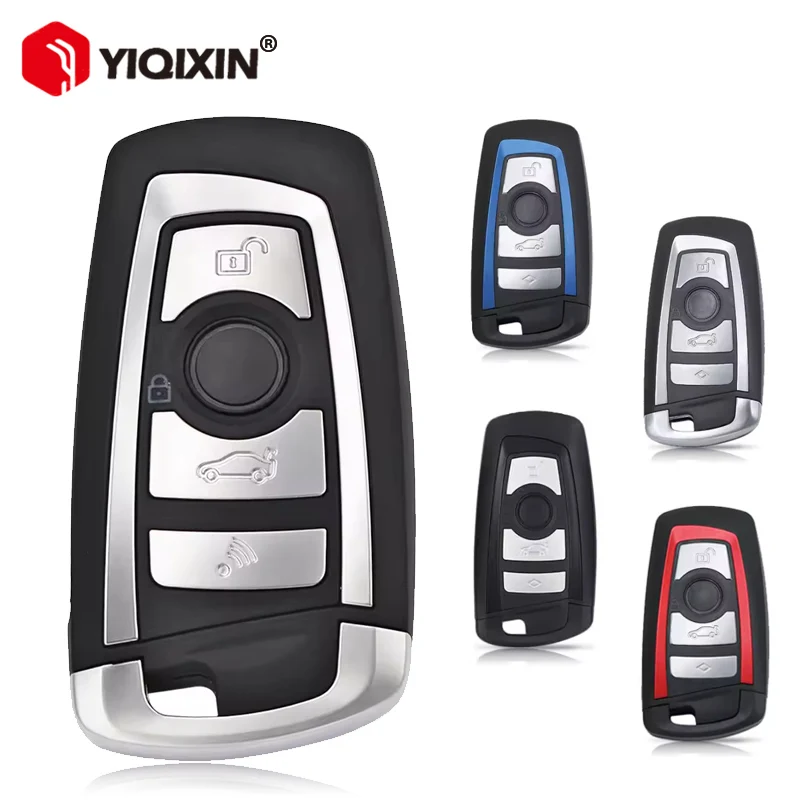 Remote Car Key Fob Shell For BMW F Series 1 3 5 7 FEM/BDC CAS4 CAS4+ X1 X3 X4 X5 X6 F20 F22 F30 M2 M3 3GT 2012-2017 3/4 Buttons