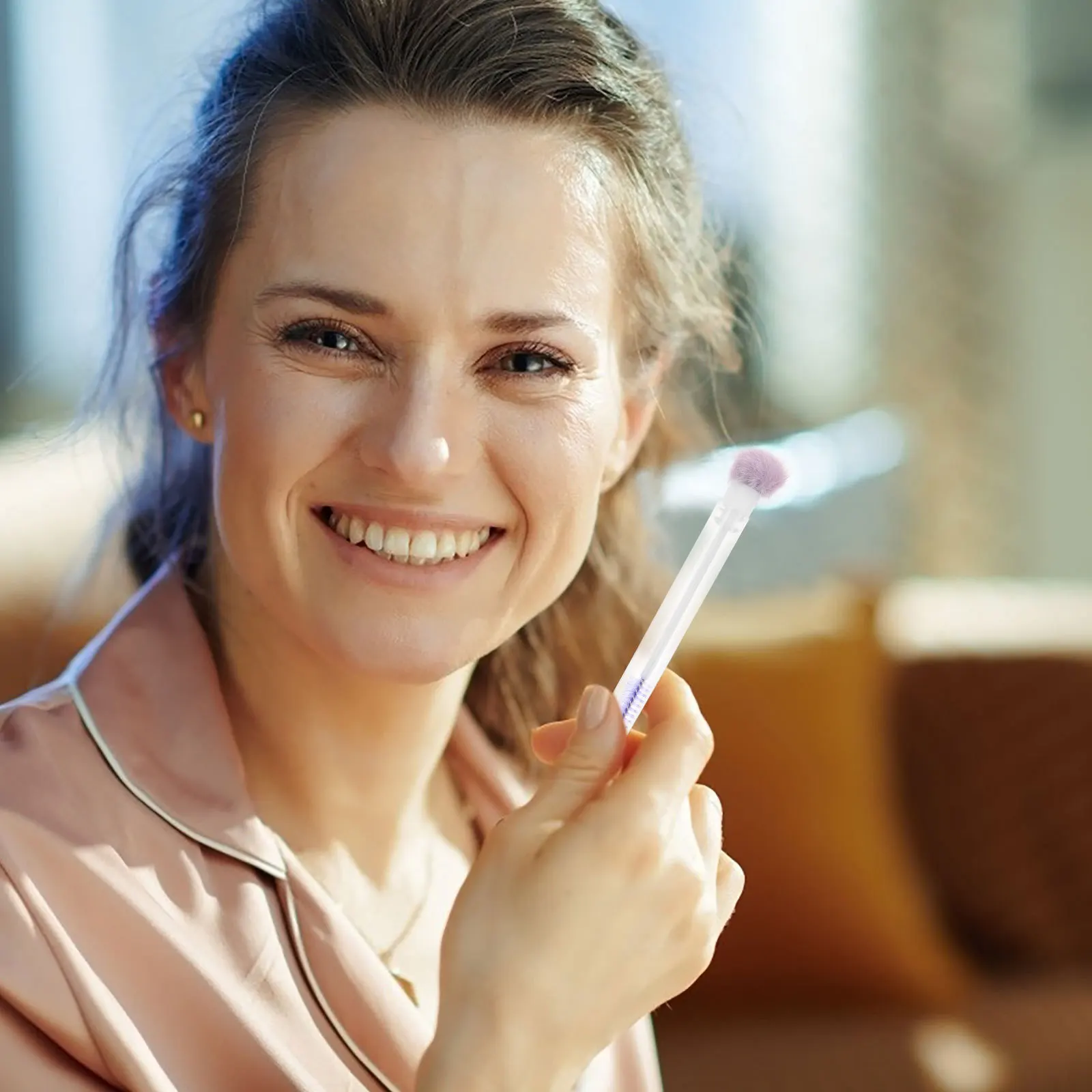 5 قطعة مجموعة فرشاة للمكياج رمش موضة أنبوب حزمة عصا سبولي قوية لتطبيق الماسكارا الحاجب على فرشاة الرموش الذهاب #1