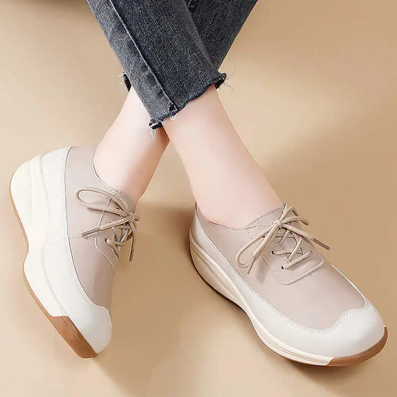 

Кроссовки для скейтбординга и бега с эффектом увеличения роста без каблука, зеленые, с леопардовым принтом, для женщин, необычные, спортивные