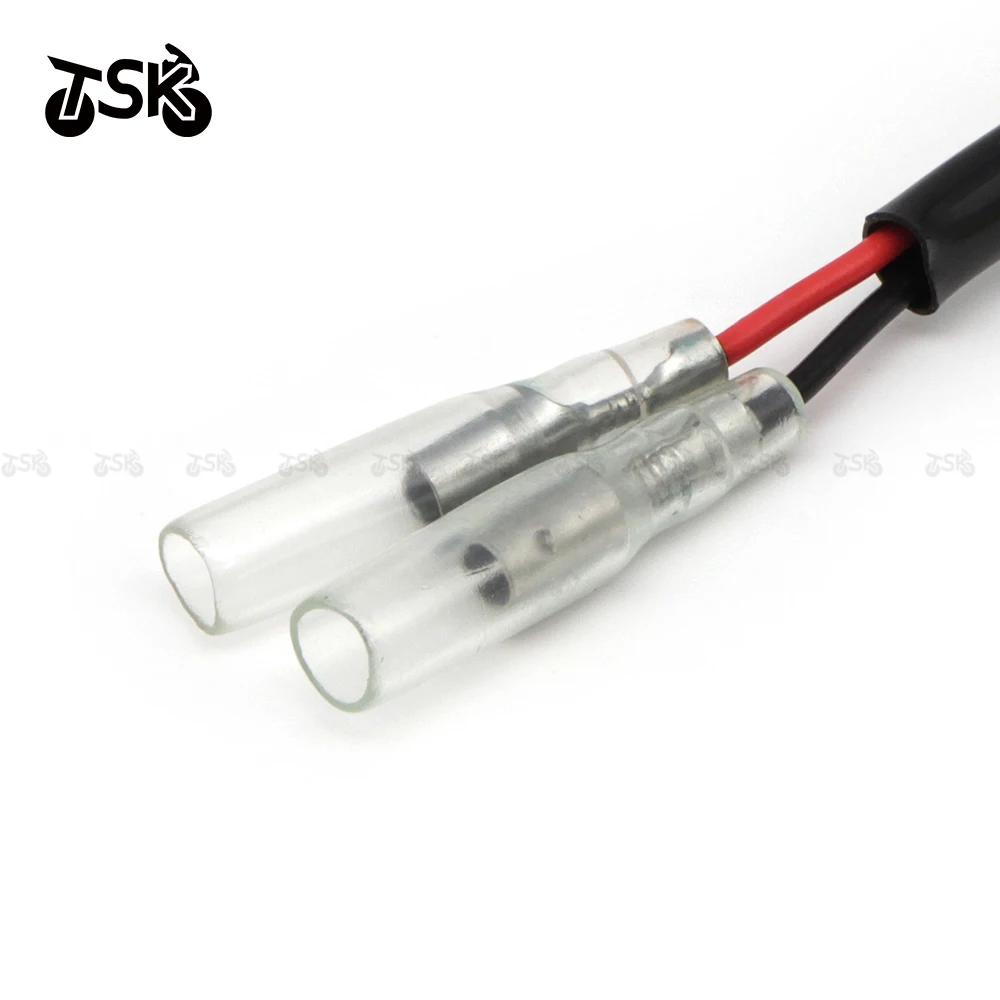 License Plate Light Cable Plug Connector For Kawasaki Ninja 125 250 400 500 600 ZX-10R ZX-6R ZX-4R Z125 Z250 Z400 Z500 Z650 view 3